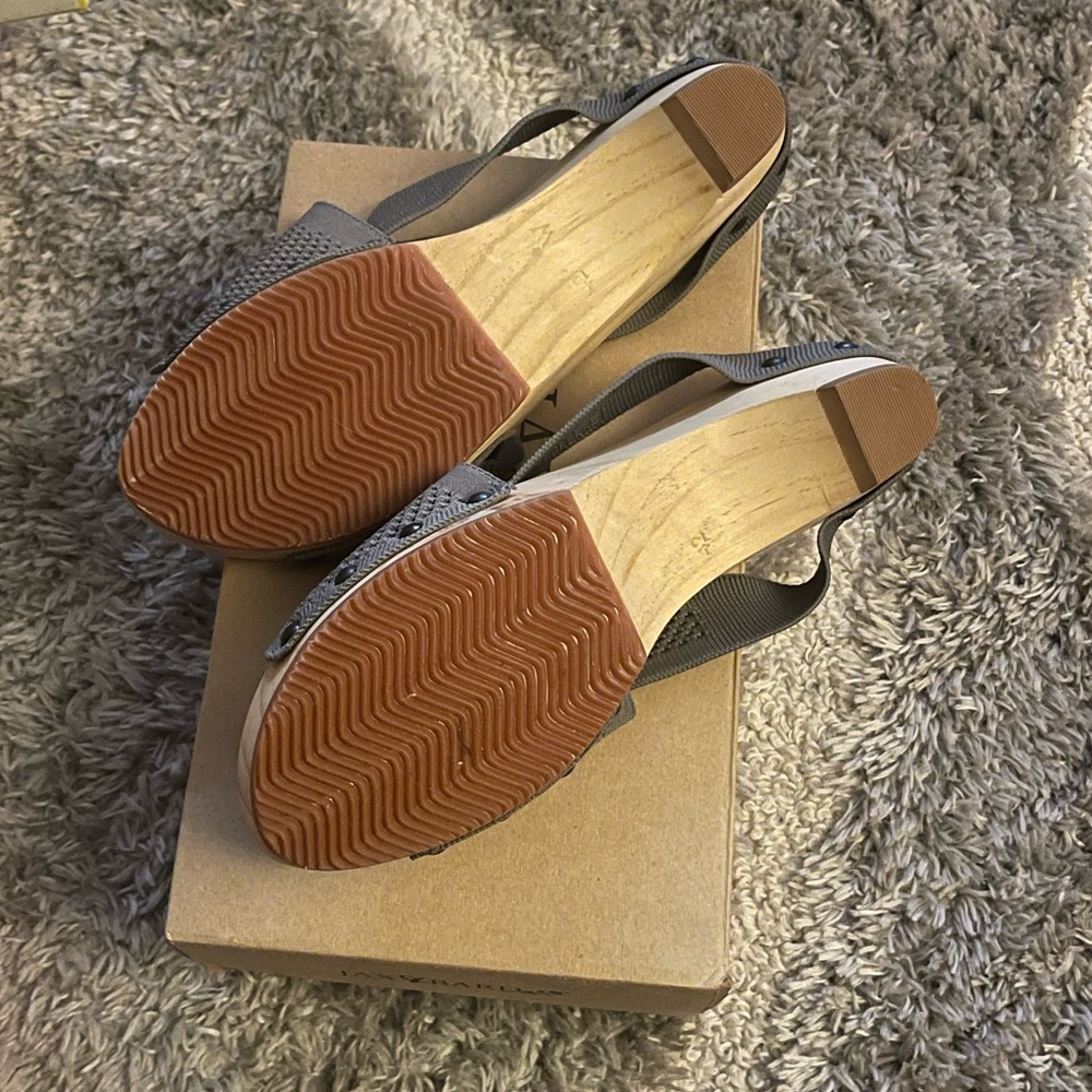 Nib Jax & Bard Clog Sandal Gray Size 42w - image 7